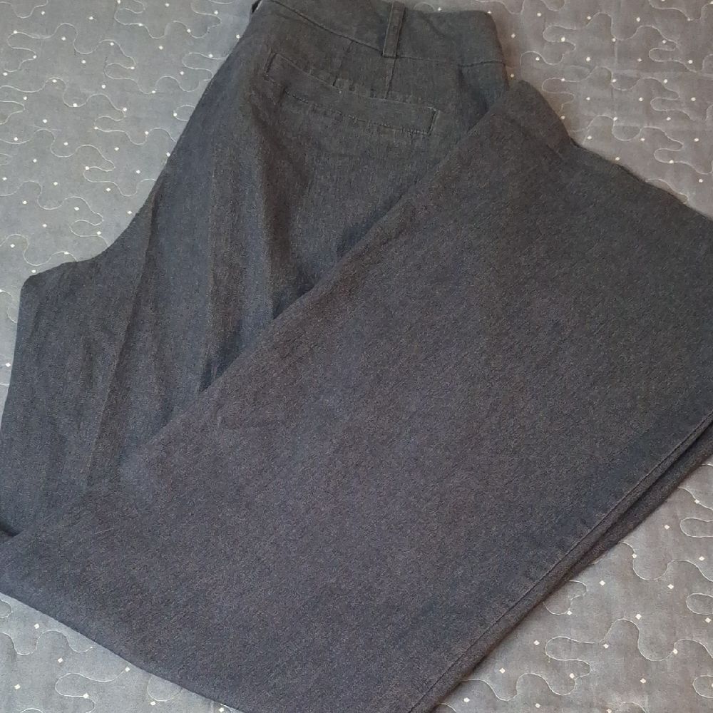 Worthington Curvy Fit Blue Trouser Pants size 8
